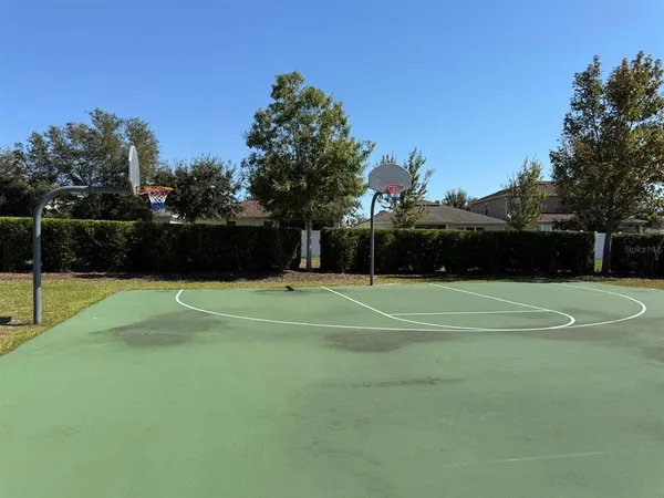 a view of a tennis court
