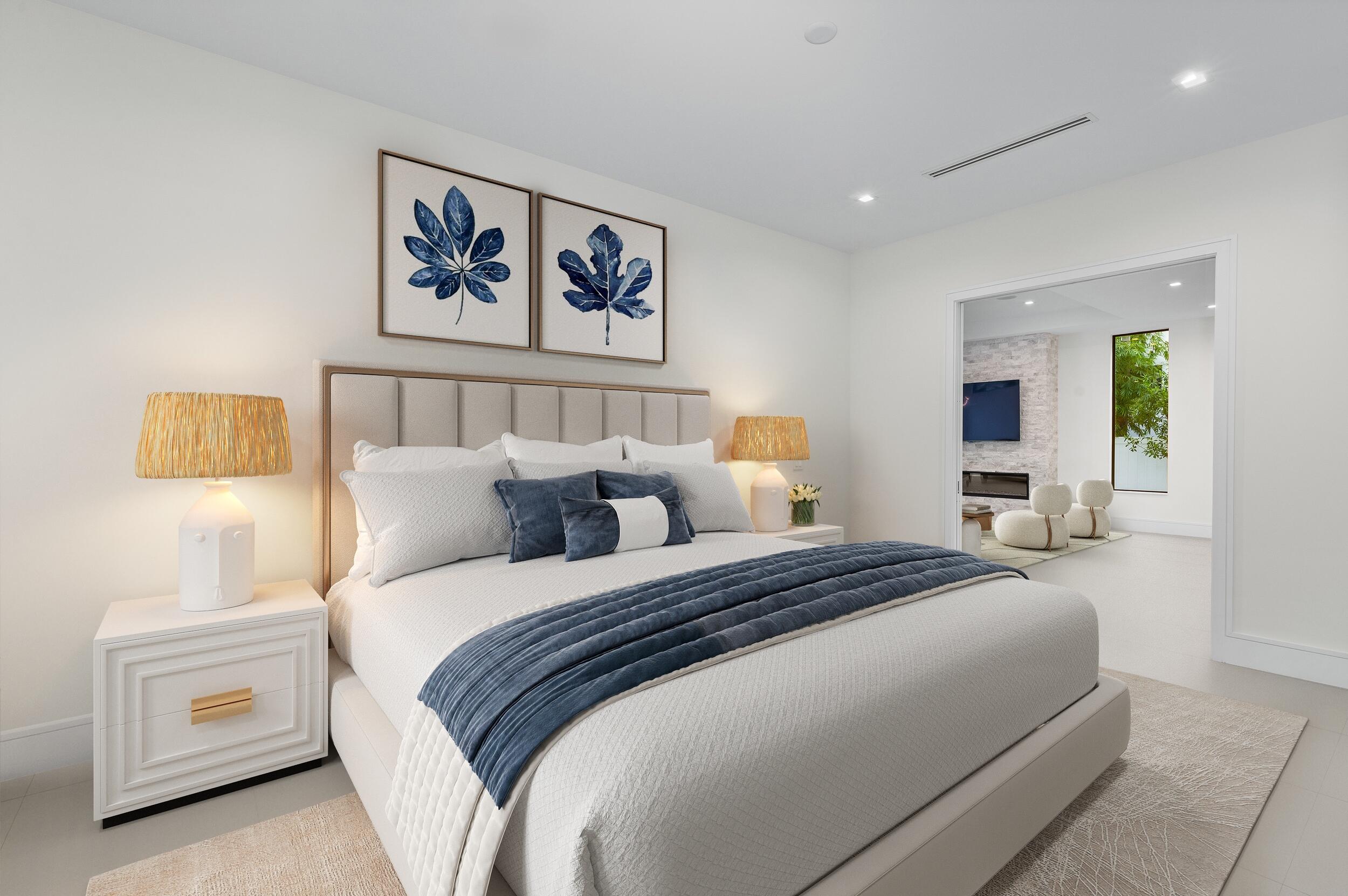 753 Park Drive West Boca Raton, FL 33432 - Photo 29 of 50 Guest Bed Downstairs