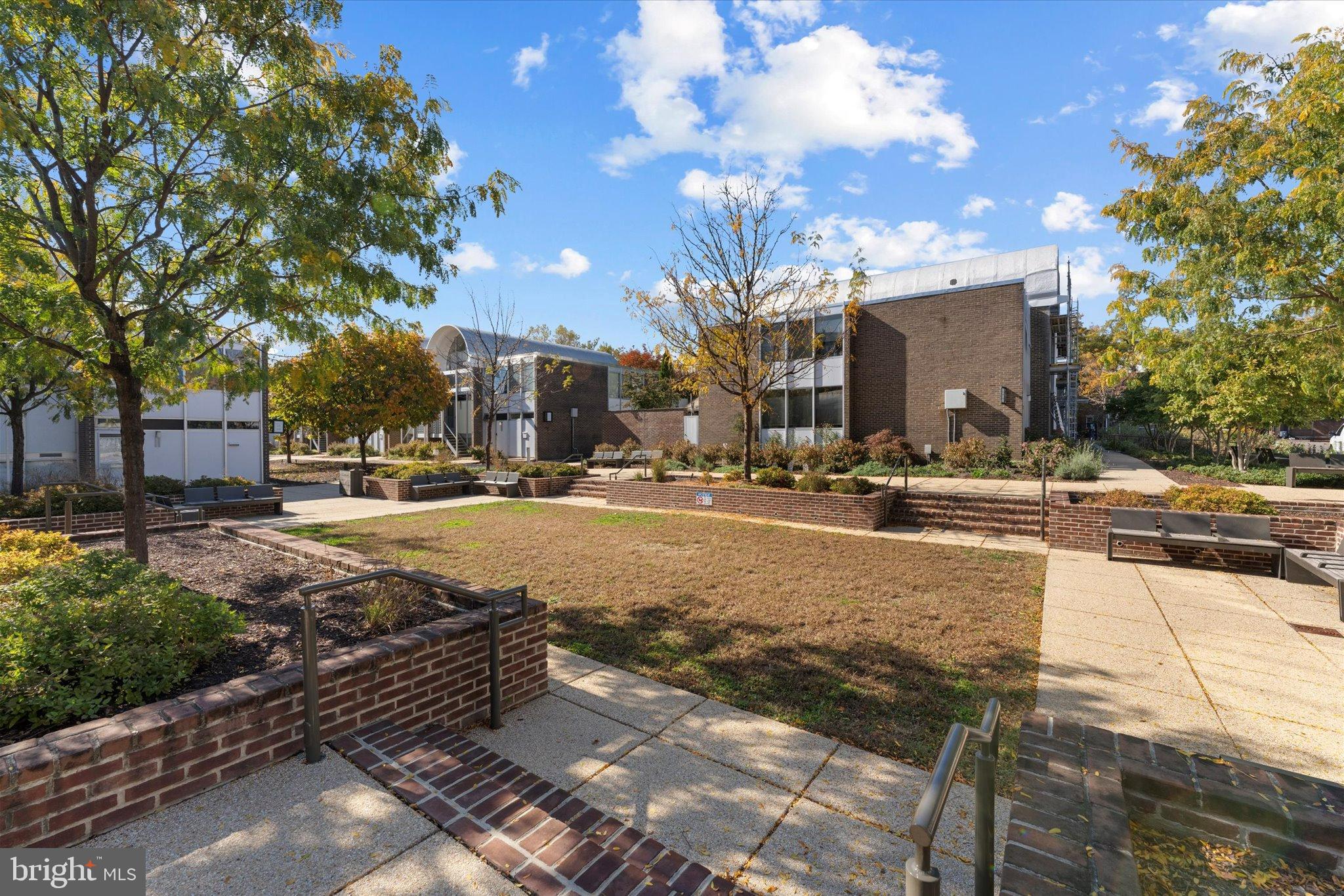 1378 4th Street Southwest Washington, DC 20024 - Photo 41 of 74 Serene outdoor space with vibrant greenery.
