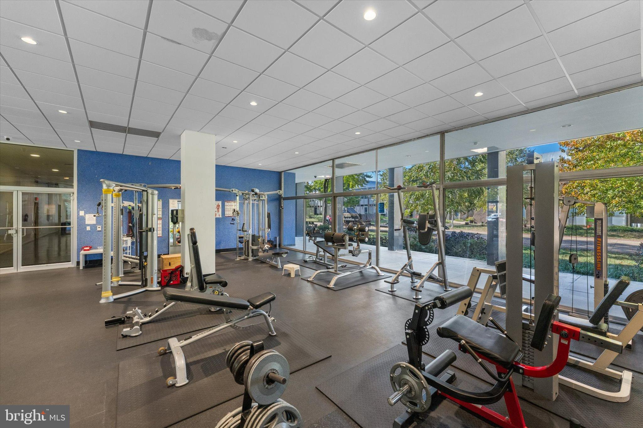 1378 4th Street Southwest Washington, DC 20024 - Photo 45 of 74 a view of a room with gym equipment