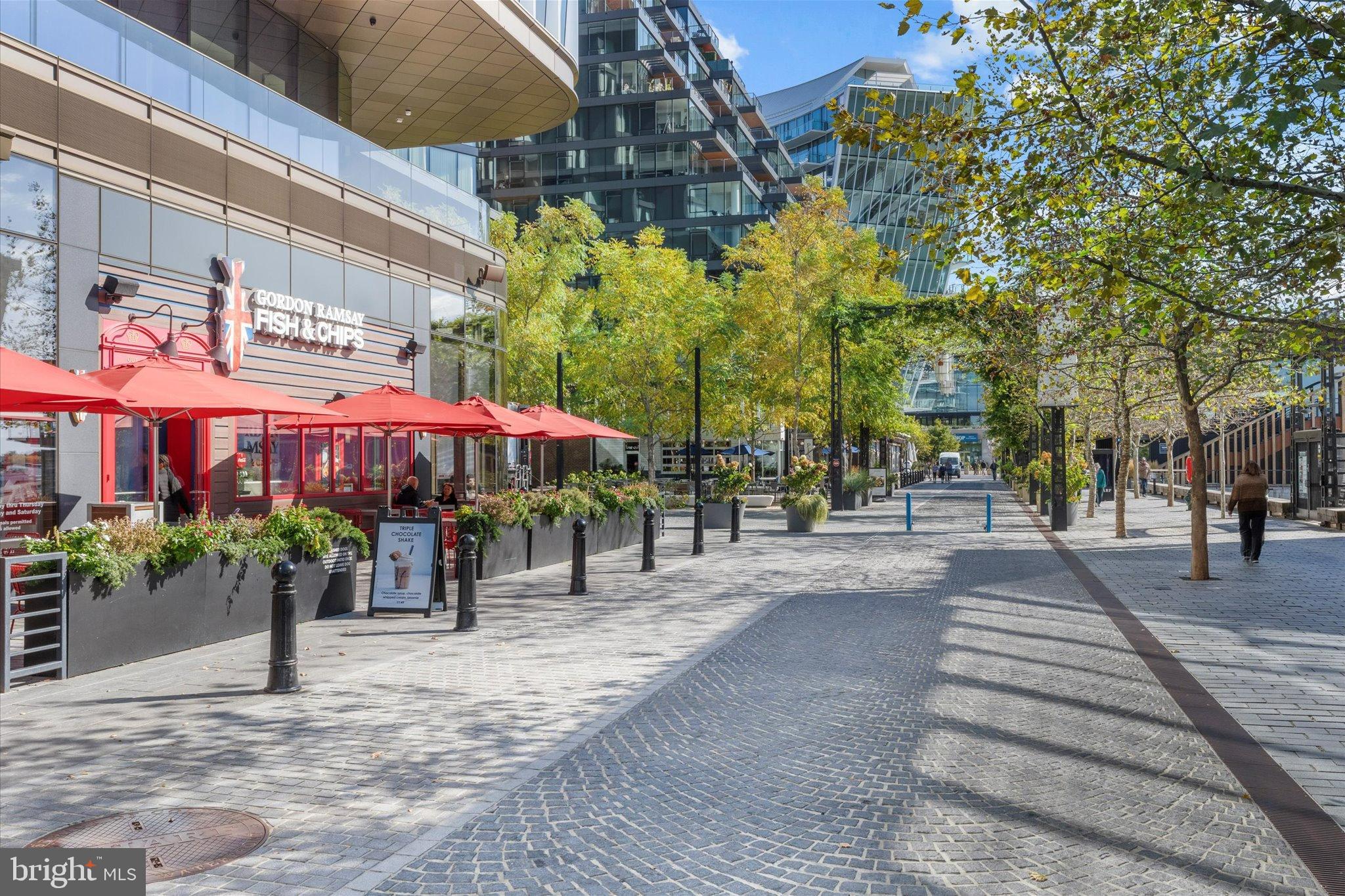 1378 4th Street Southwest Washington, DC 20024 - Photo 53 of 74 a view of a building with an outdoor space