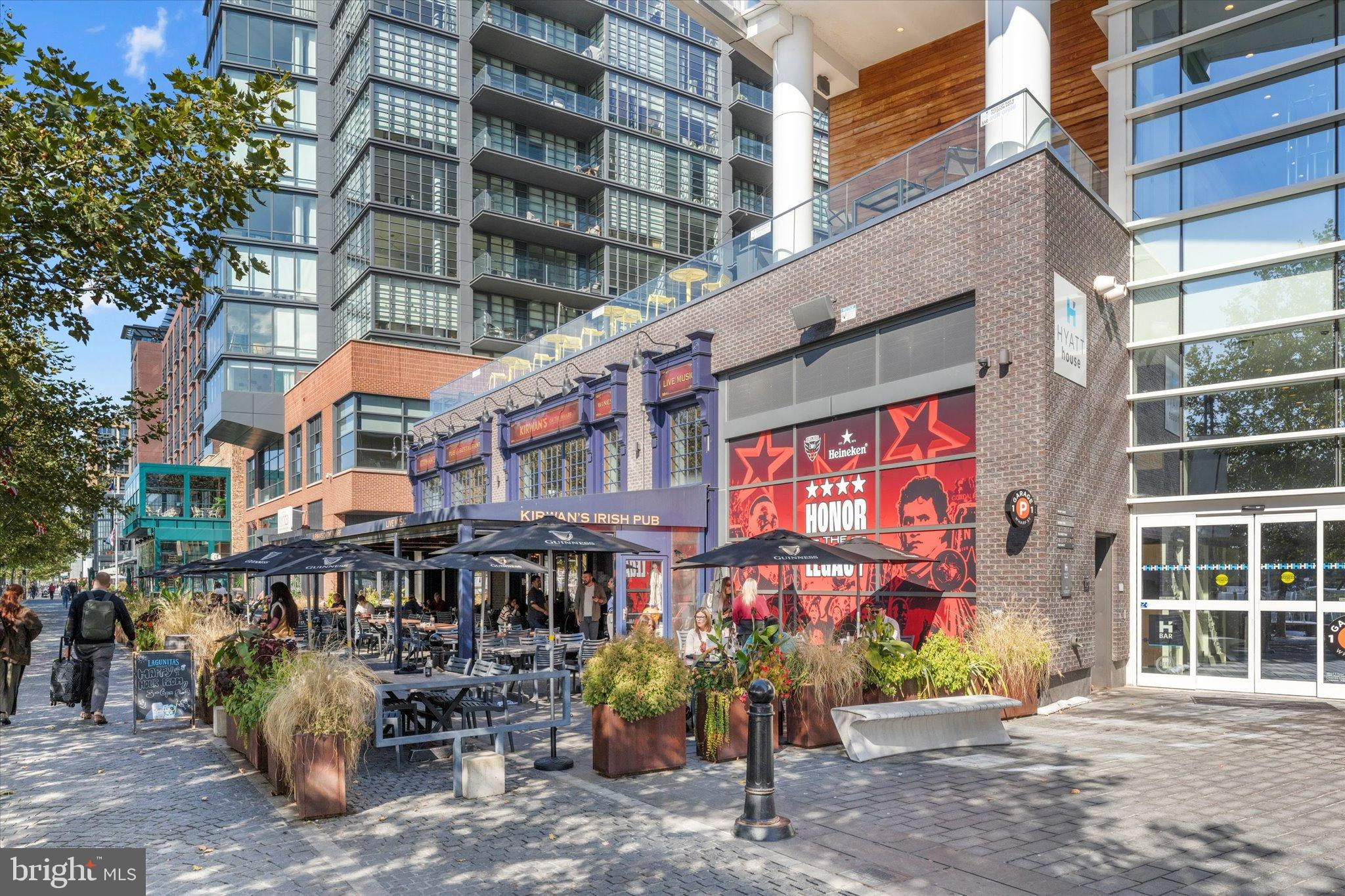 1378 4th Street Southwest Washington, DC 20024 - Photo 60 of 74 a view of a building with sitting area