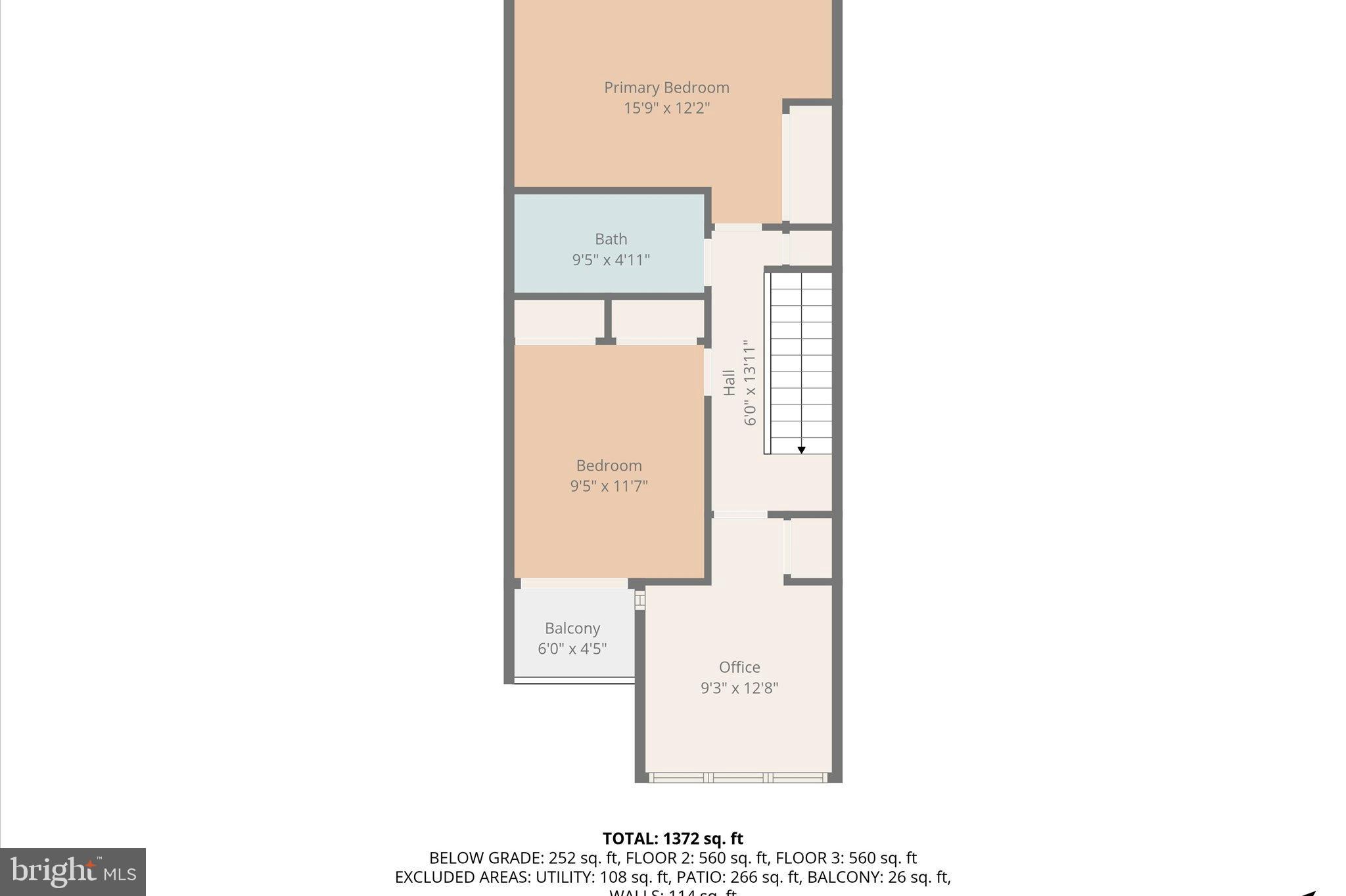 1378 4th Street Southwest Washington, DC 20024 - Photo 73 of 74 a picture of a bench in front of a wall