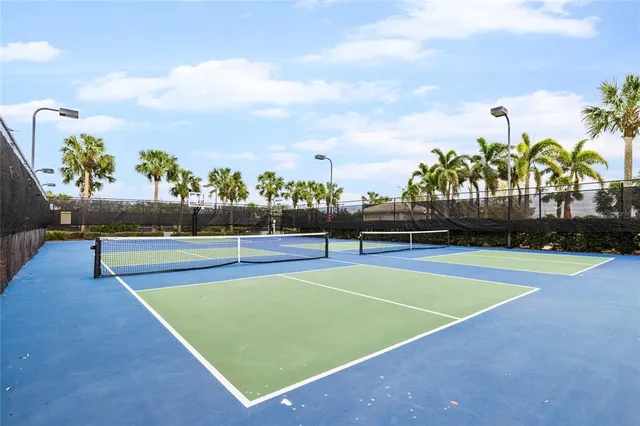 a view of balcony with furniture