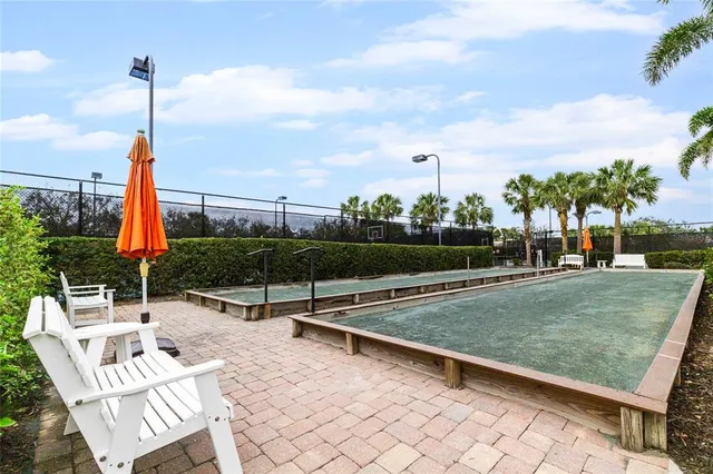 a view of a tennis court