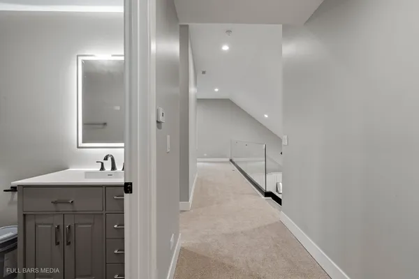 a view of under construction room and staircase