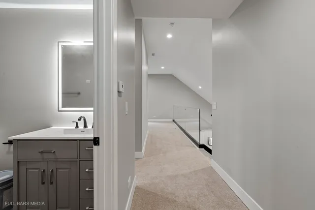 a view of under construction room and staircase