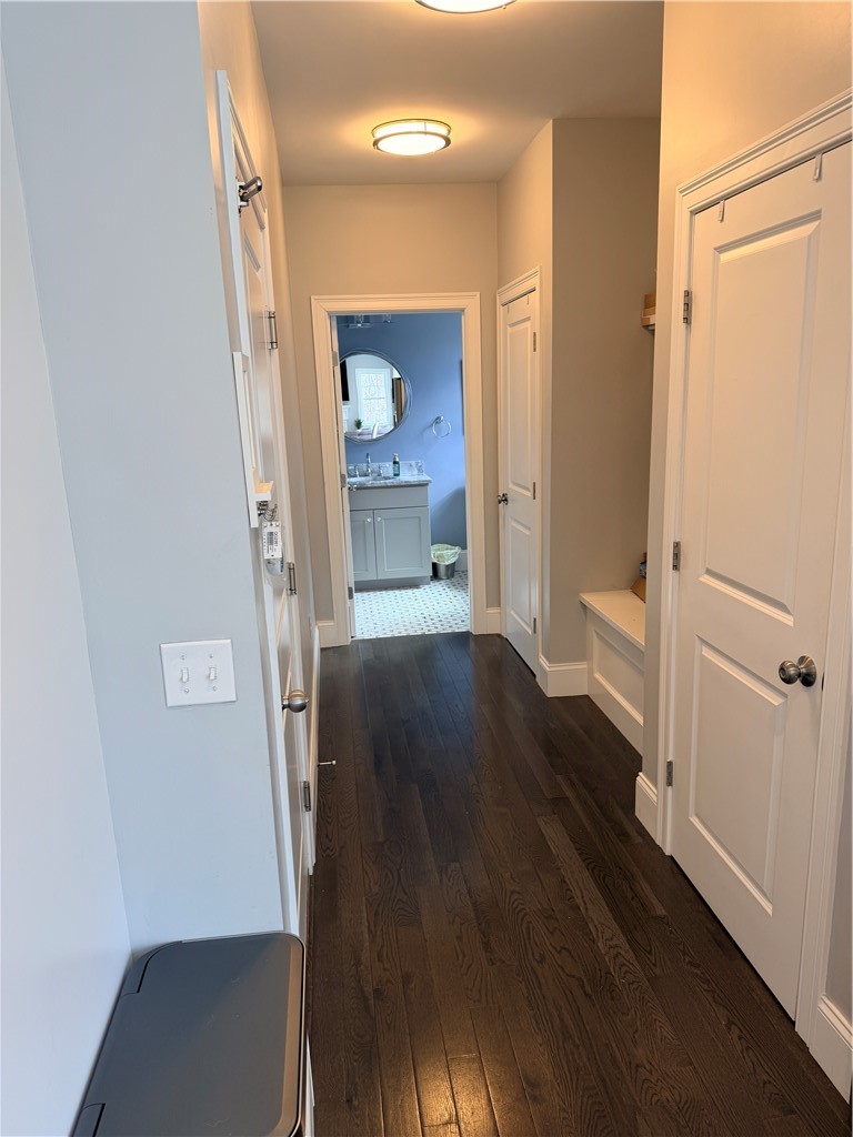 93 Cedar Forest Road Smithfield, RI 02917 - Photo 23 of 35 Kitchen hallway and garage entrance