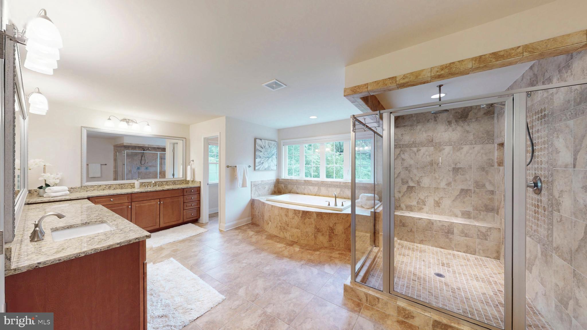9813 Sunrise Road Vienna, VA 22181 - Photo 51 of 118 Spectacular Primary Bath!