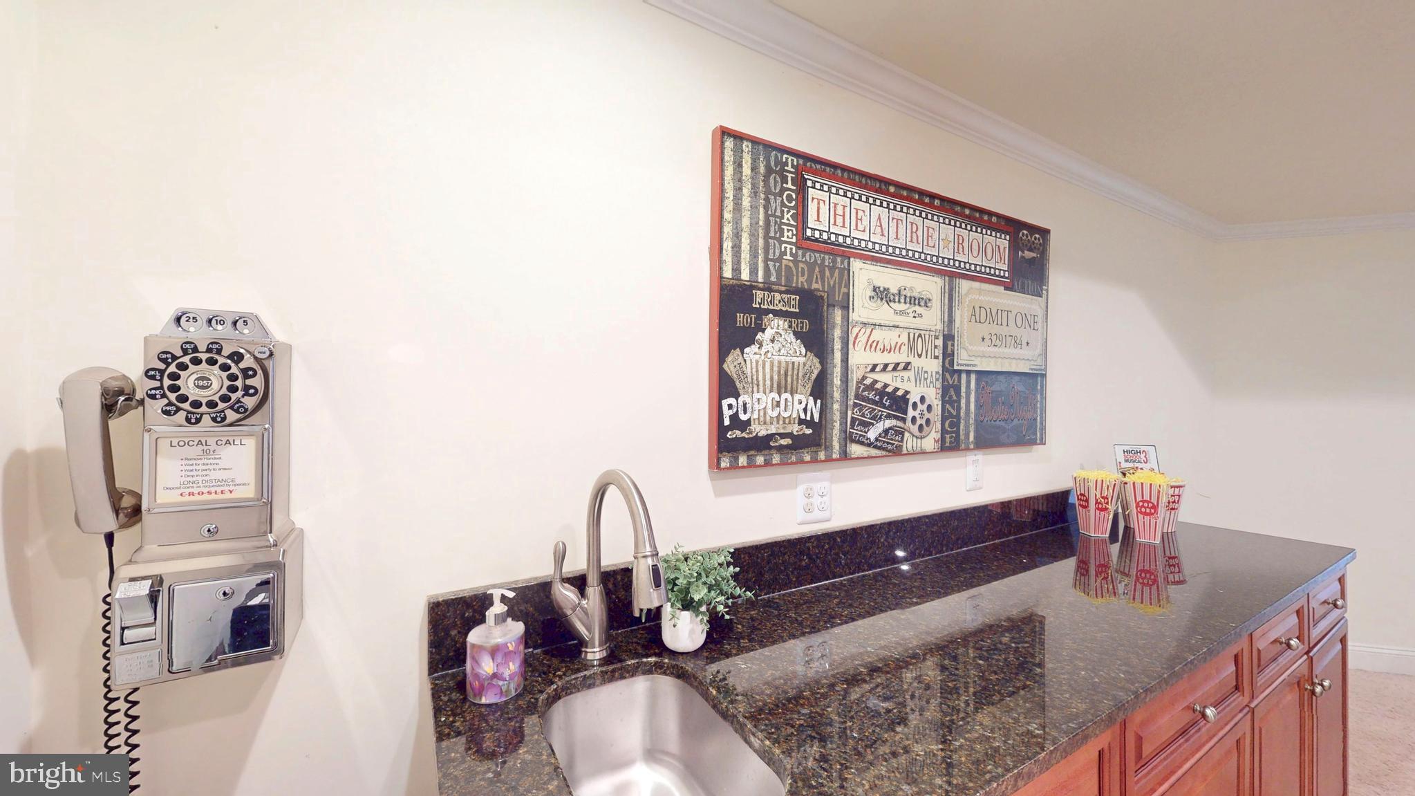 9813 Sunrise Road Vienna, VA 22181 - Photo 73 of 118 Convenient Wet Bar on Lower Level