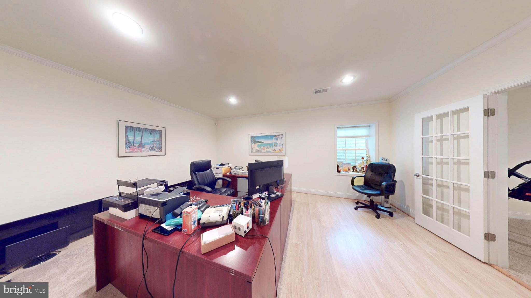9813 Sunrise Road Vienna, VA 22181 - Photo 79 of 118 Office / Exercise Room on Lower Level