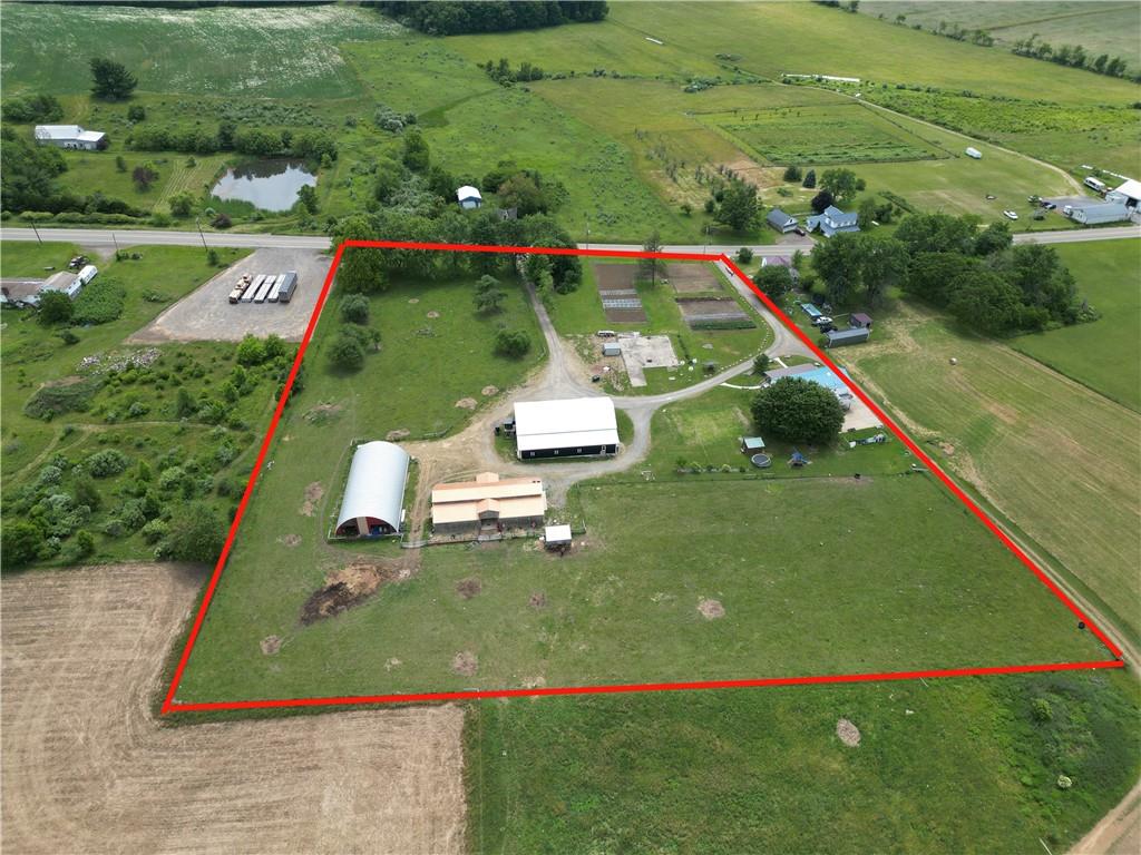 13170 Highway 36 Punxsutawney, PA 15767 - Photo 3 of 37 an aerial view of a house