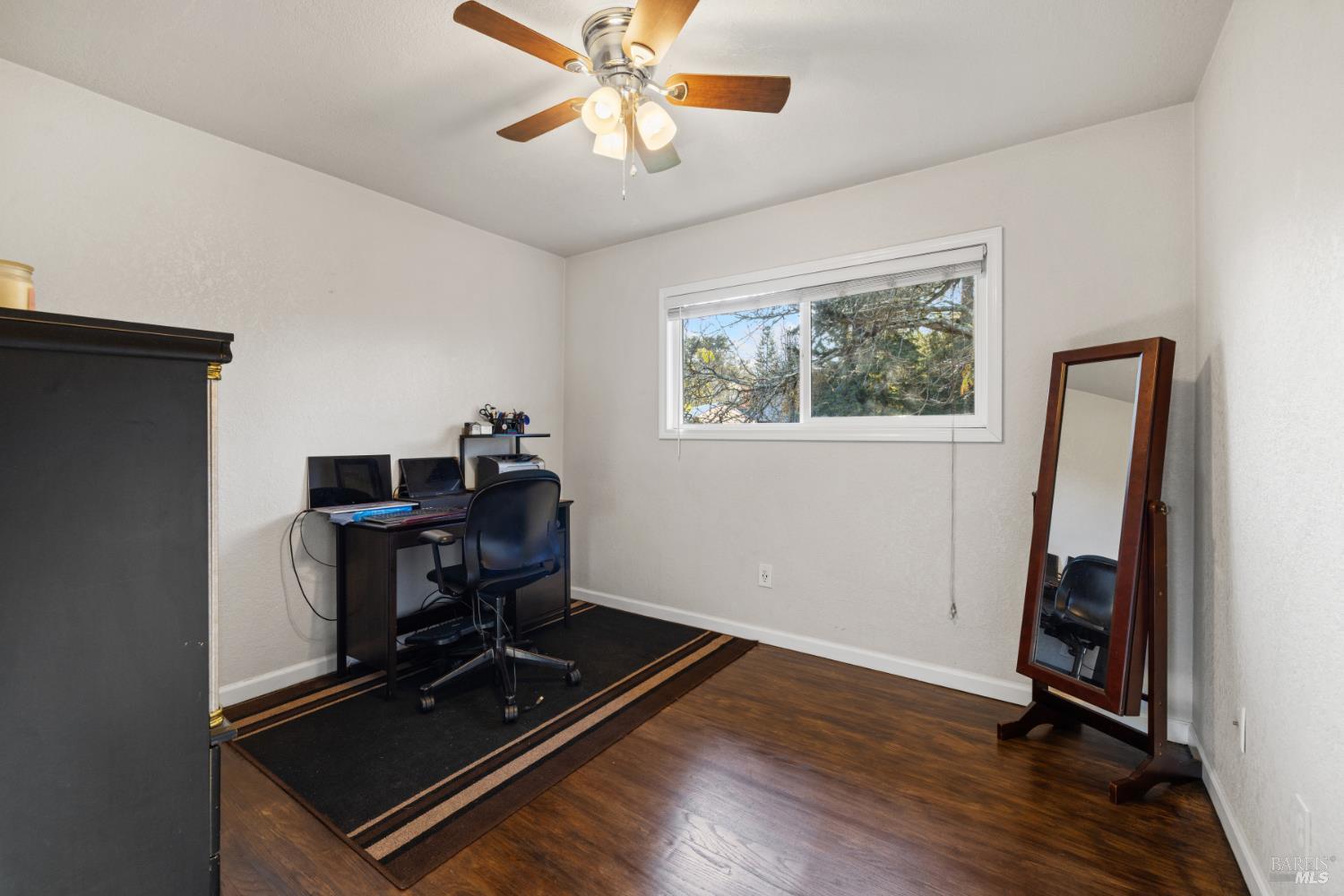 2825 Seneca Lane Santa Rosa, CA 95403 - Photo 24 of 43 Second bedroom is currently used as an office. It has a great view of the backyard.