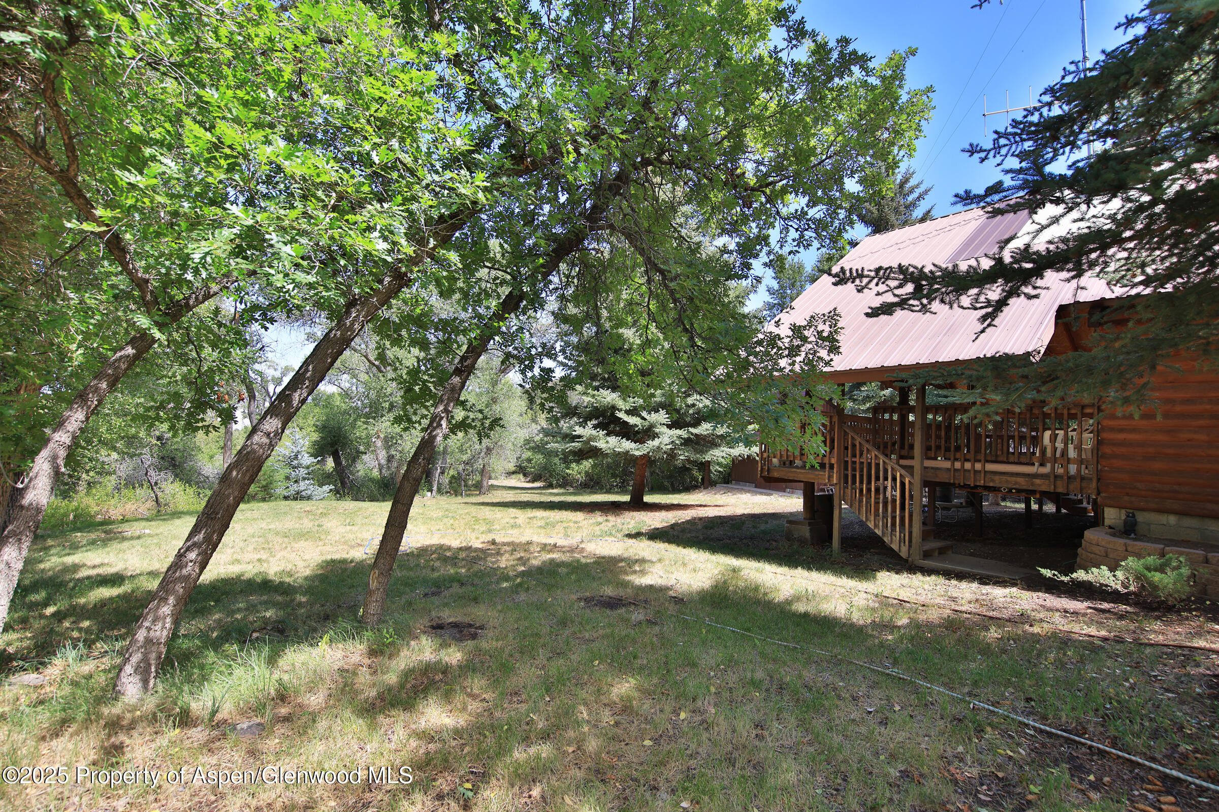 9681 54 7/10 Road Molina, CO 81646 - Photo 28 of 39 a view of a backyard with a tree