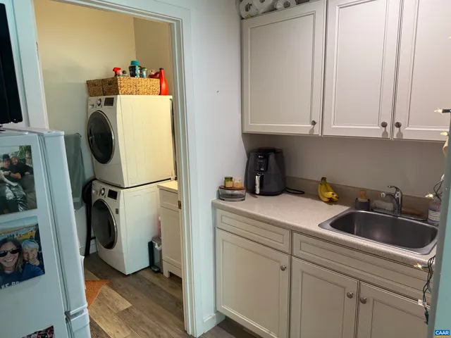 a room with storage and utility