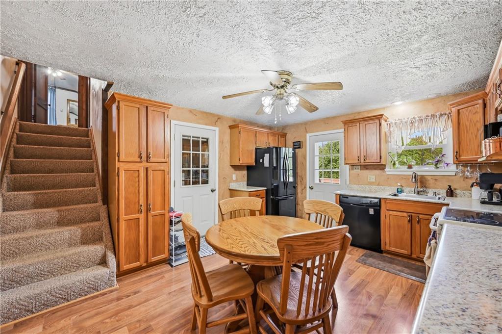 2818 Leesburg-Volant Road Volant, PA 16156 - Photo 16 of 46 Eat in Kitchen, stairway to second floor