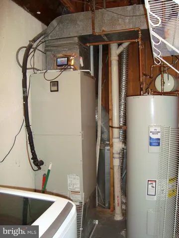 a view of storage and utility room