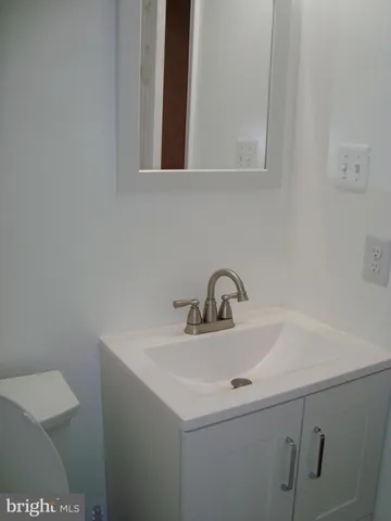 a close view of sink and tap