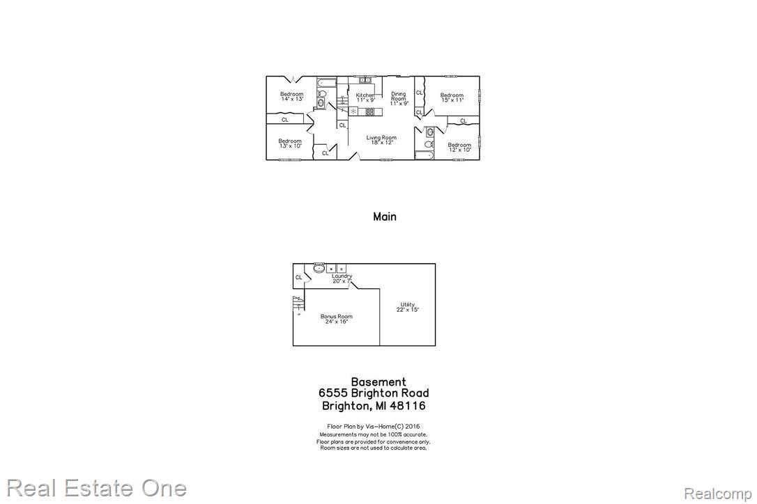 6555 Brighton Road Brighton, MI 48116 - Photo 20 of 21 plan_floorhc.jpg
