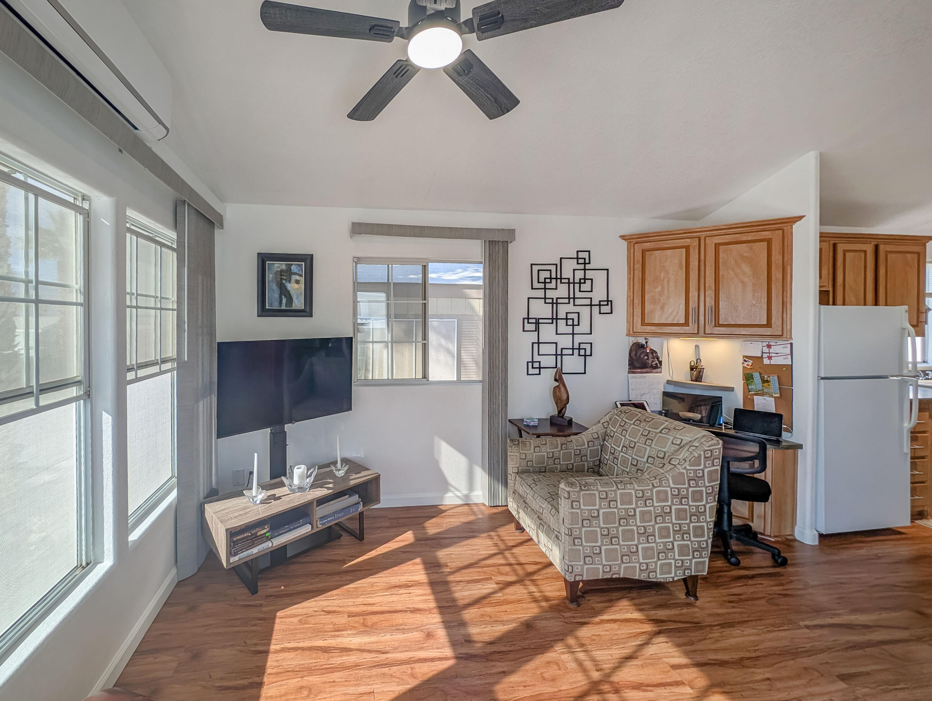 70200 Dillon Road, Unit 425 Desert Hot Springs, CA 92241 - Photo 4 of 28 a living room with furniture and a window