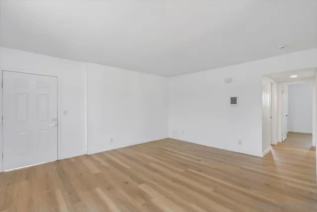 a view of empty room