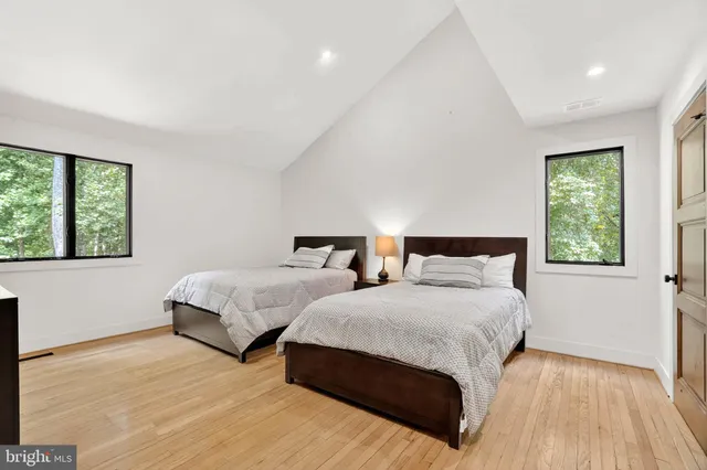 an aerial view of a city with lots of residential buildings