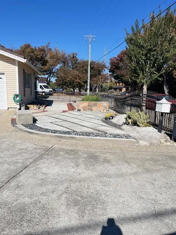 a view of a terrace with chairs