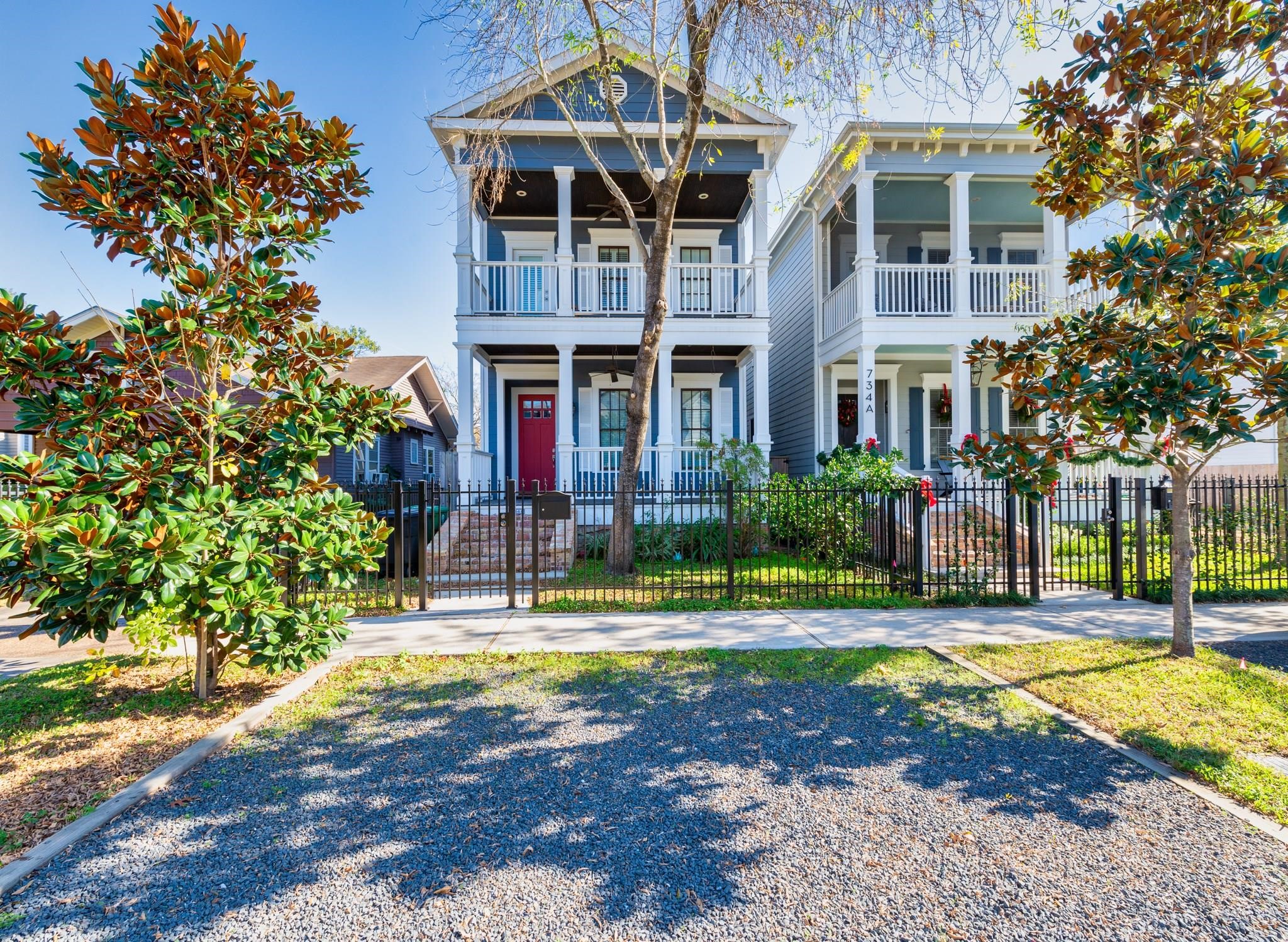 734 Allston Street, Unit B Houston, TX 77007 - Photo 1 of 28 Welcome to the Heights. This charming home is conveniently located near downtown. This home has been meticously kept and also offers extra living area above the garage.