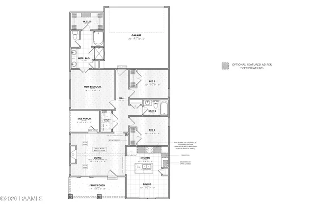 $319,999 | 108 Harbourside Drive, Youngsville, LA 70592