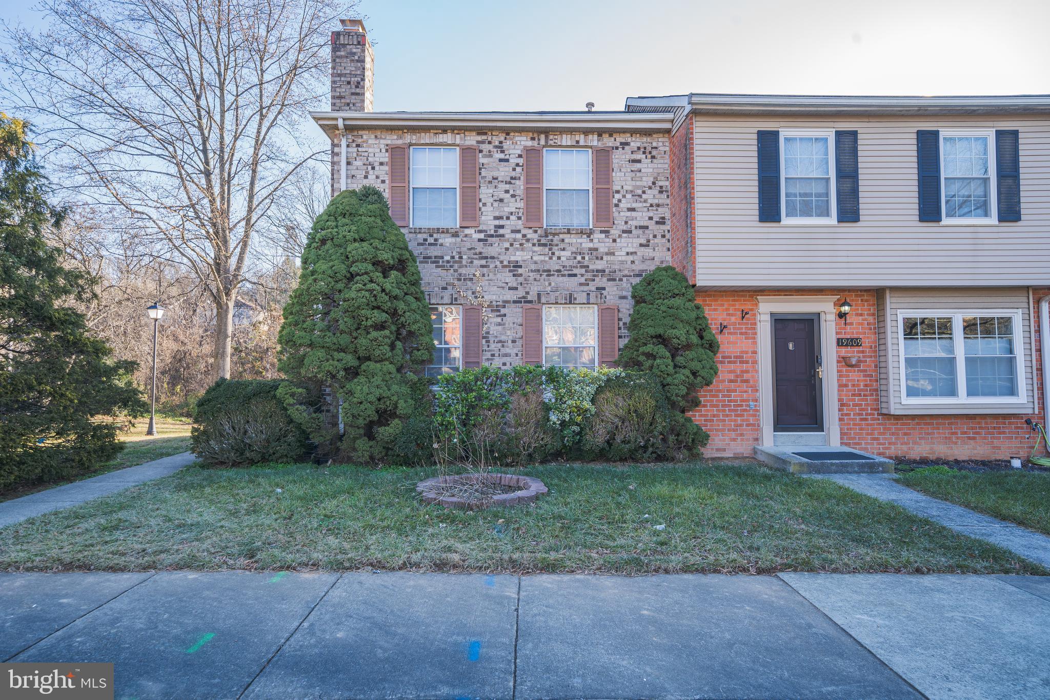 19611 Rhinestone Drive Germantown, MD 20874 - Photo 4 of 47 front view from parking
