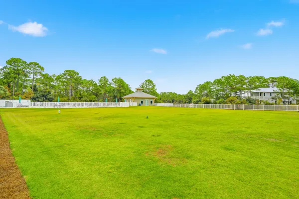 a view of a green field