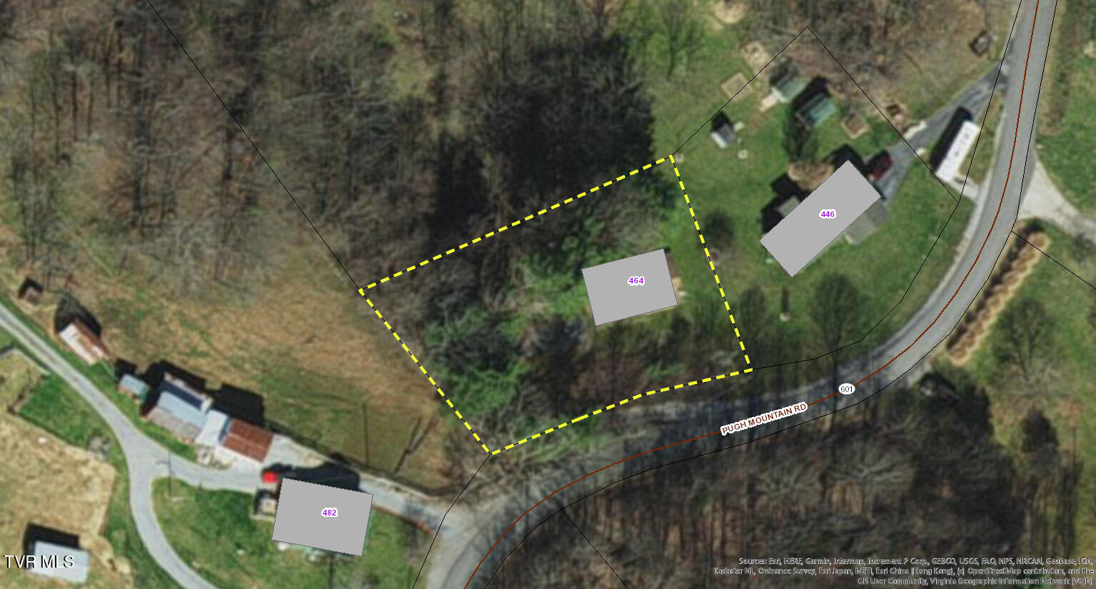 464 Pugh Mountain Road Marion, VA 24354 - Photo 41 of 41 aerial