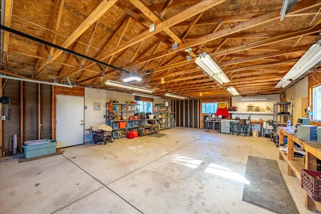 a view of outdoor space with seating area