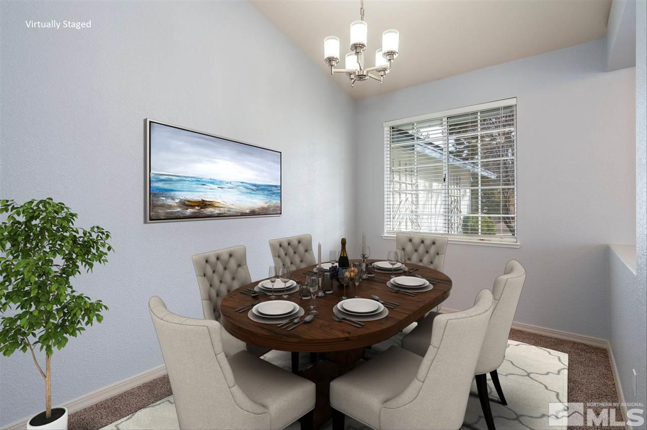 3943 Regal Drive Reno, NV 89503 - Photo 3 of 29 a view of a dining room with furniture window and wooden floor