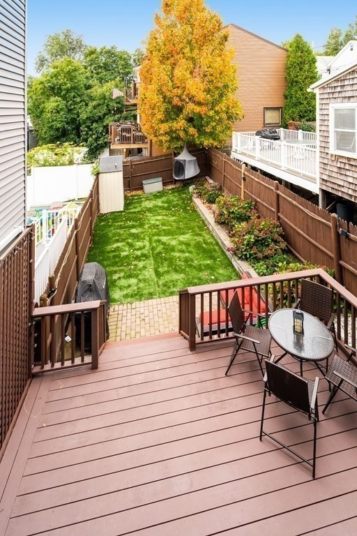 32 Covington Street, Unit SF Boston, MA 02127 - Photo 26 of 27 a view of balcony with deck and outdoor seating