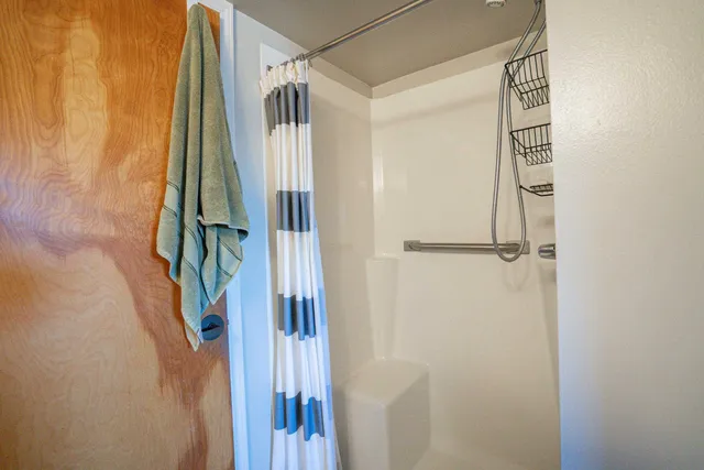 a view of walk in closet