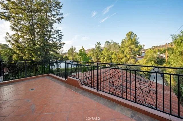 a view of balcony with outdoor space