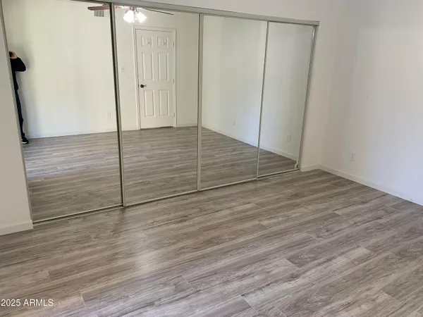 a view of wooden floor