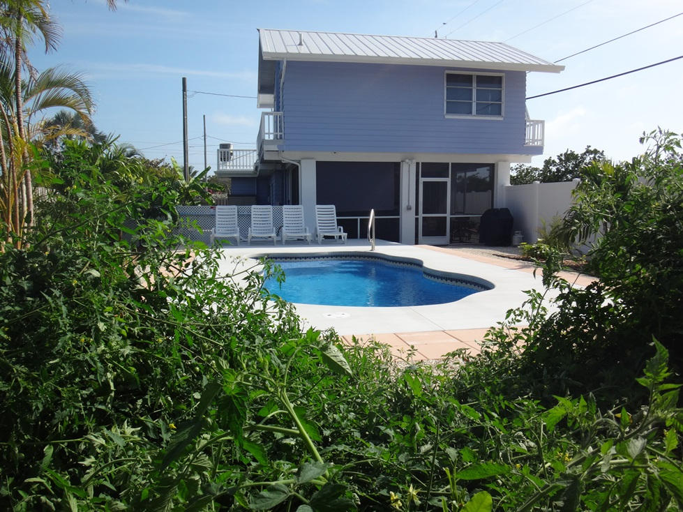 53 Barry Avenue Summerland Key, FL 33042 - Photo 1 of 22 a view of a house with swimming pool and sitting area