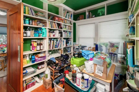 a outdoor space with multiple furniture