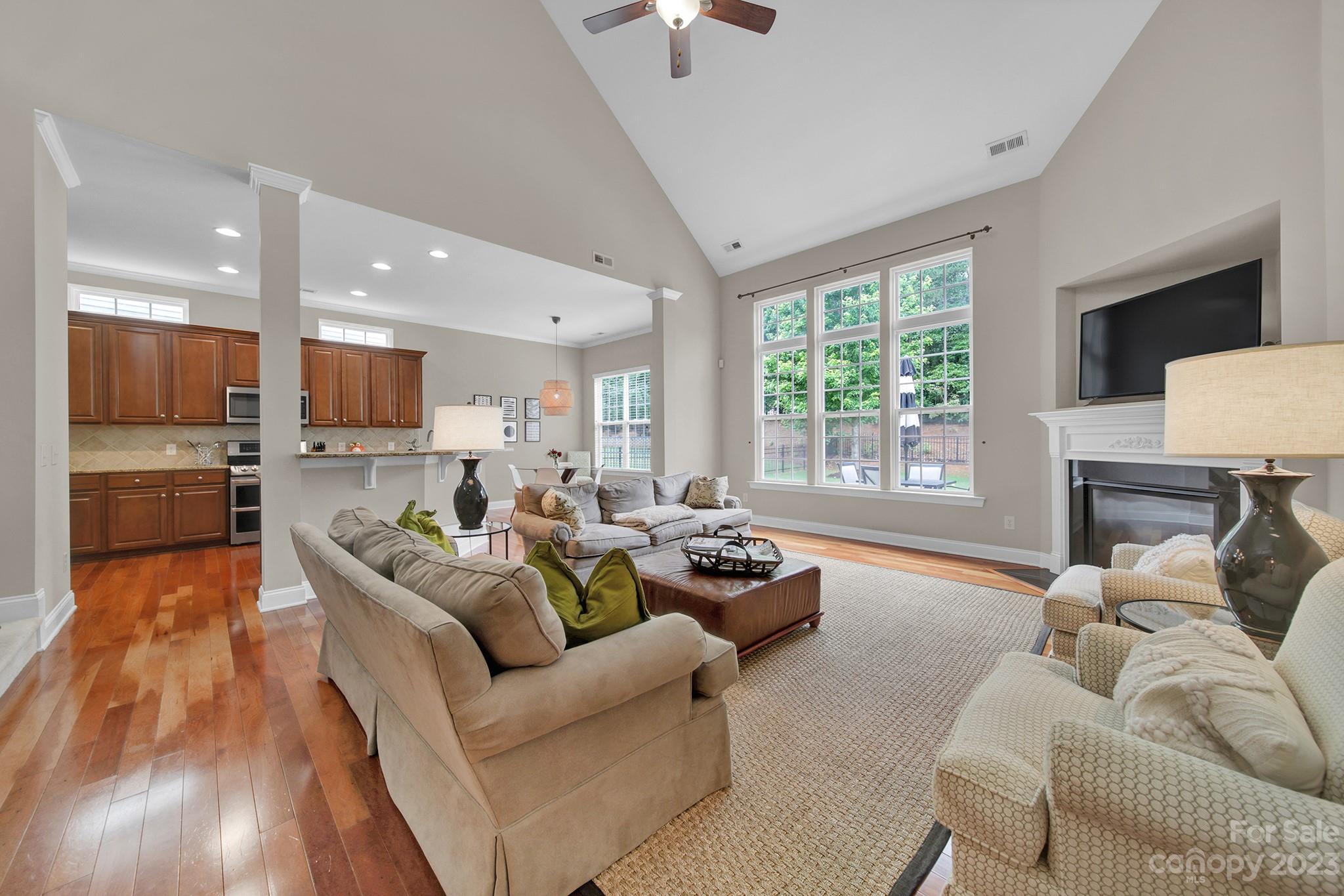1362 Secret Path Drive Fort Mill, SC 29708 - Photo 8 of 47 a living room with furniture and a large window