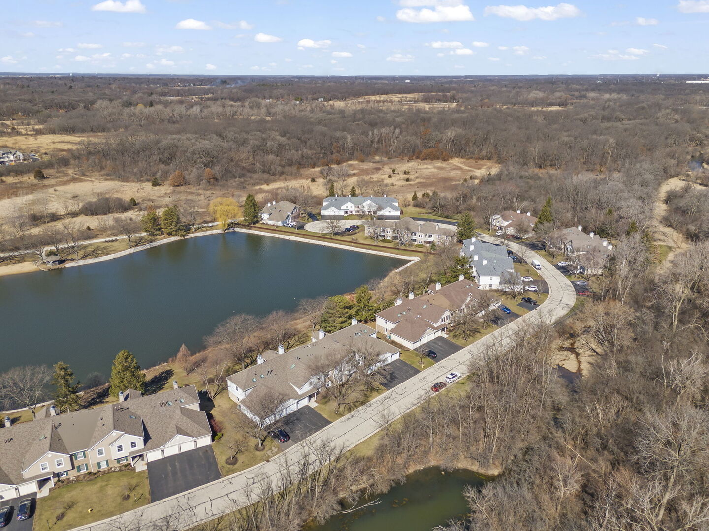 -n204 Windermere Road, Unit 2708 Winfield, IL 60190 - Photo 32 of 36 an aerial view of residential houses with outdoor space