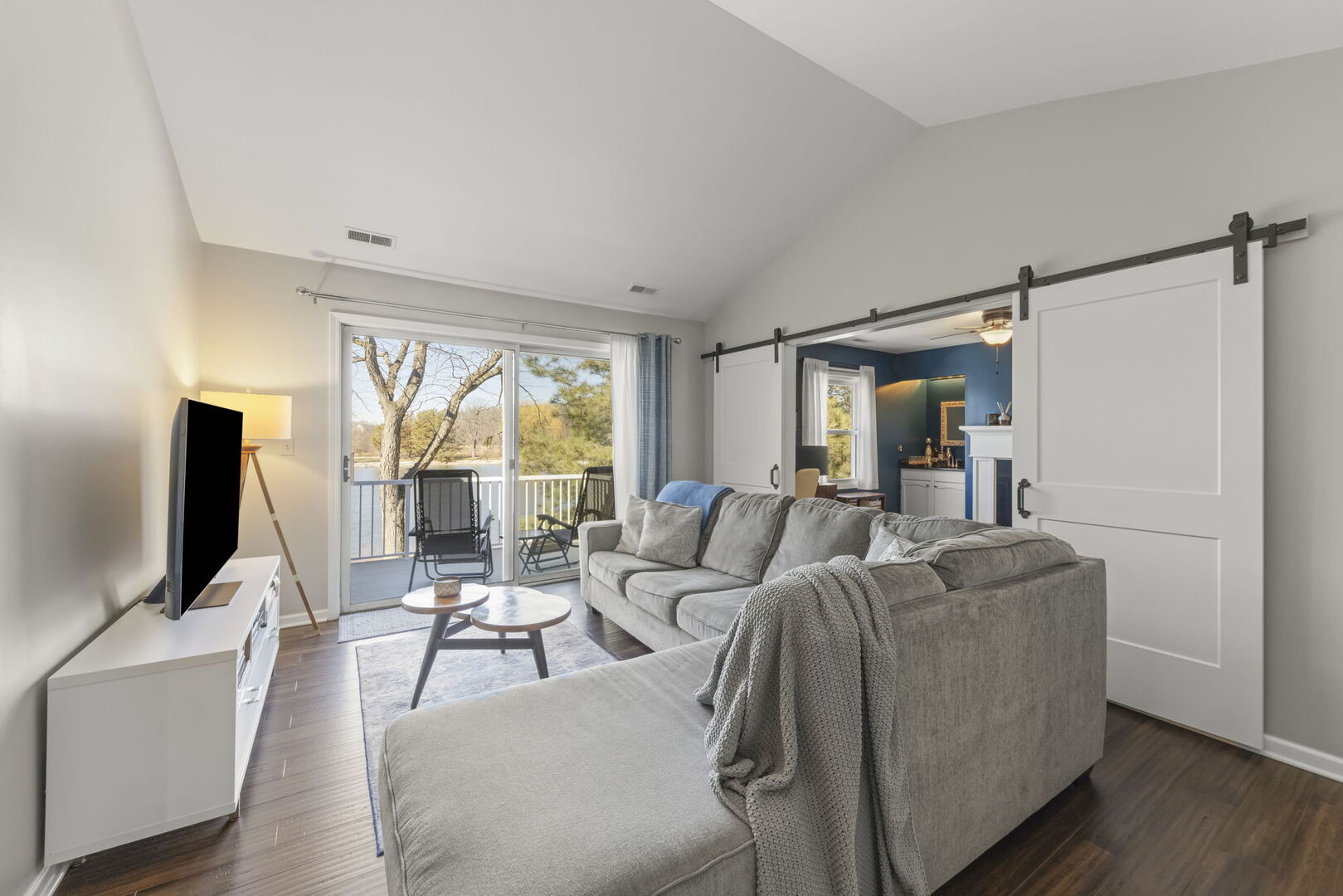 -n204 Windermere Road, Unit 2708 Winfield, IL 60190 - Photo 5 of 36 a living room with furniture and a flat screen tv