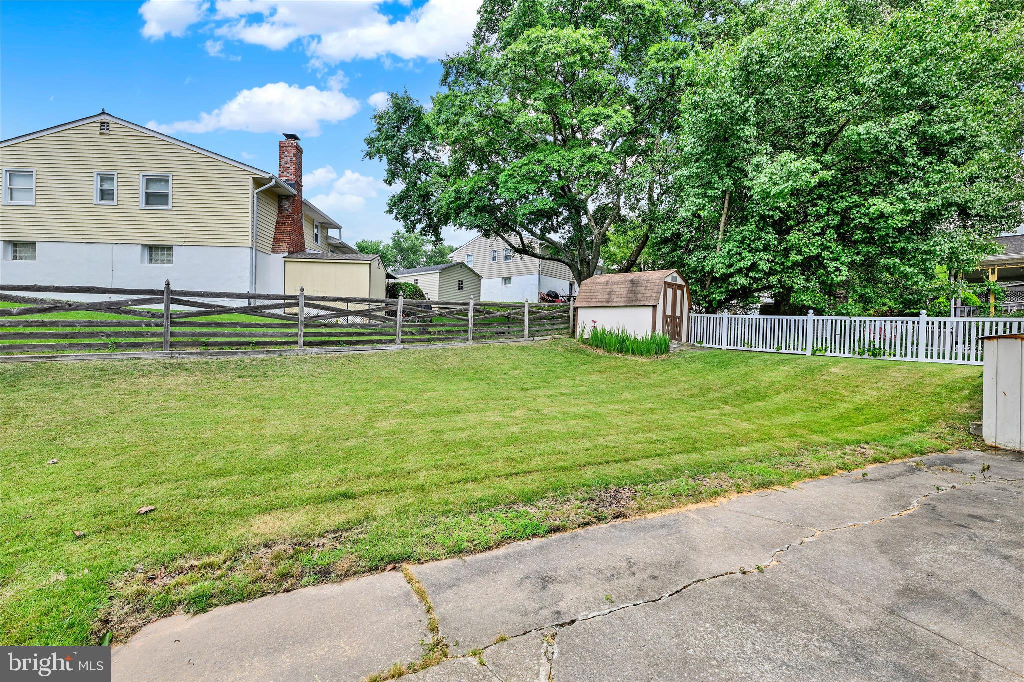 4700 Ebenezer Road Nottingham, MD 21236 - Photo 34 of 39 Fenced Backyard