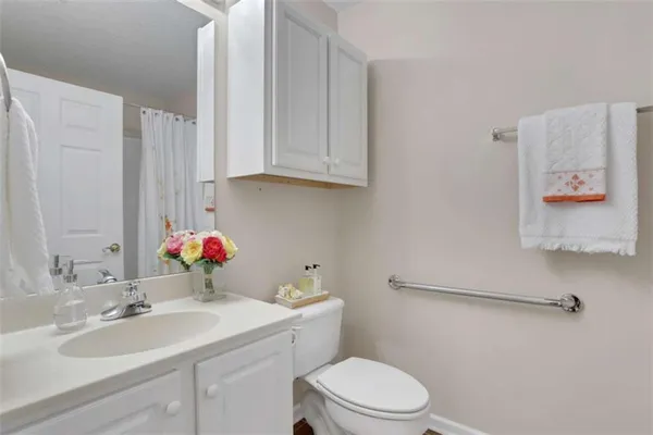 a view of empty room