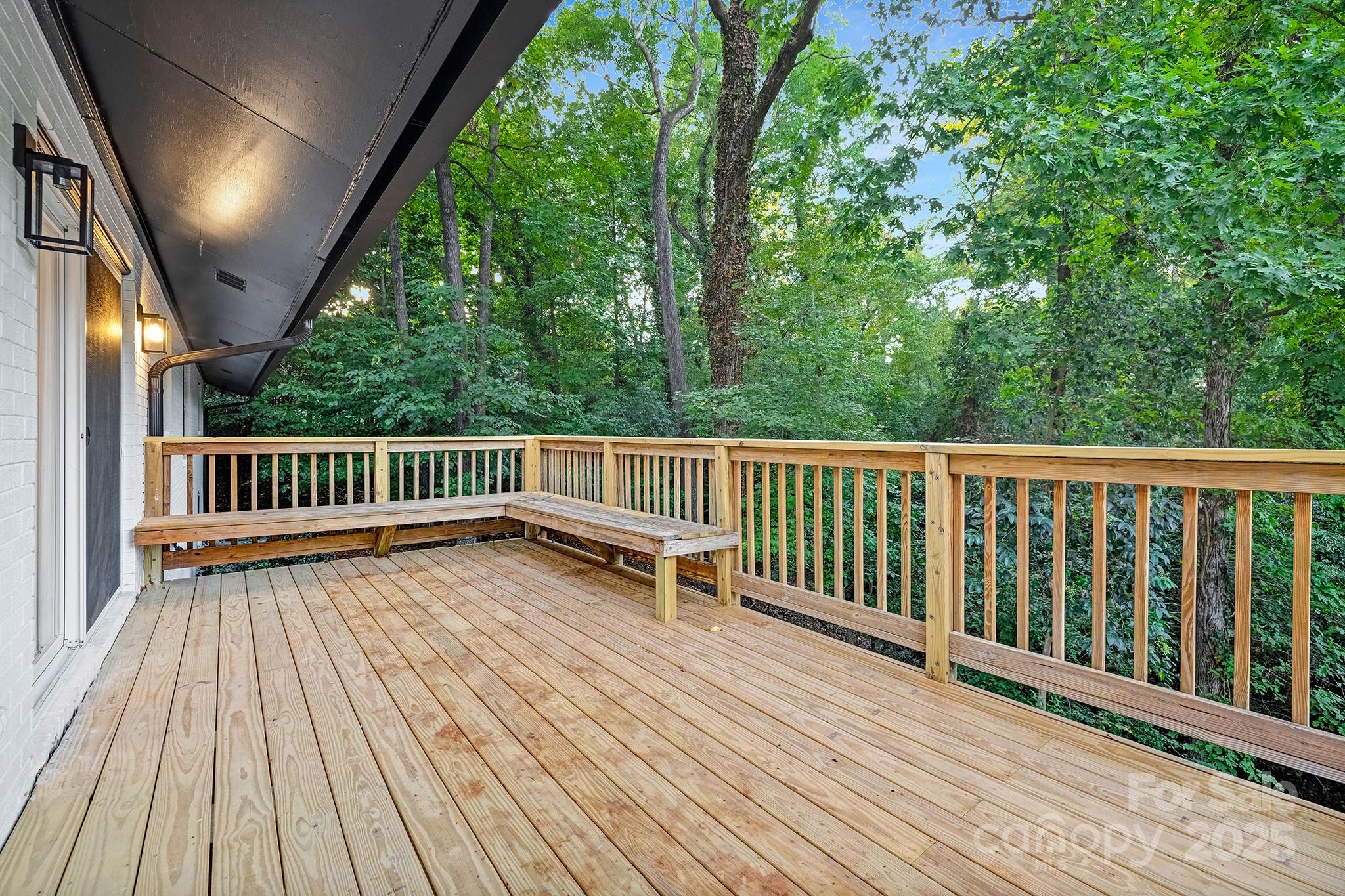 3200 Highview Road Charlotte, NC 28210 - Photo 41 of 48 a view of deck with wooden floor and fence