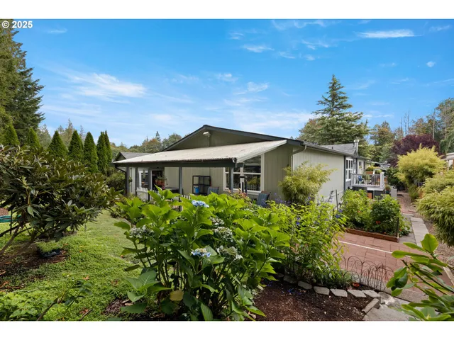 a aerial view of a house