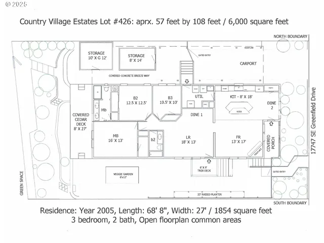 $259,900 | 17747 South Greenfield Drive, Oregon City, OR 97045