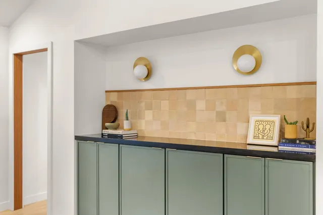 a view of a elevator