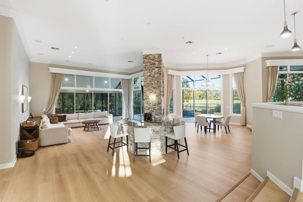 3255 North Pinelake Village Point Lecanto, FL 34461 - Photo 5 of 69 a living room with furniture and a large window